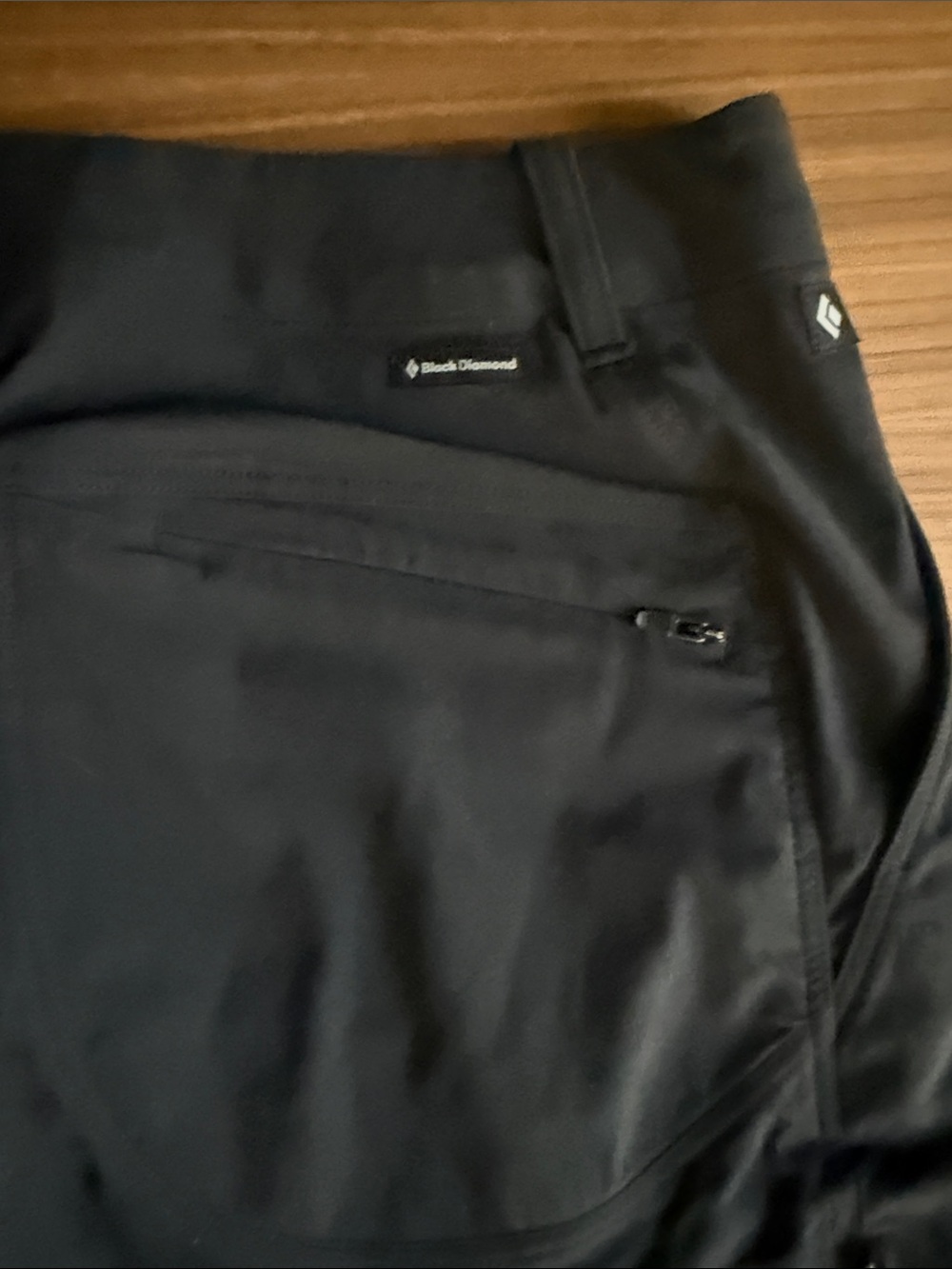 Black Diamond Men's/Women's Black Athletic Shorts - Picture 7 of 8